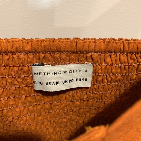 Burnt orange dress - Picture 3 of 4